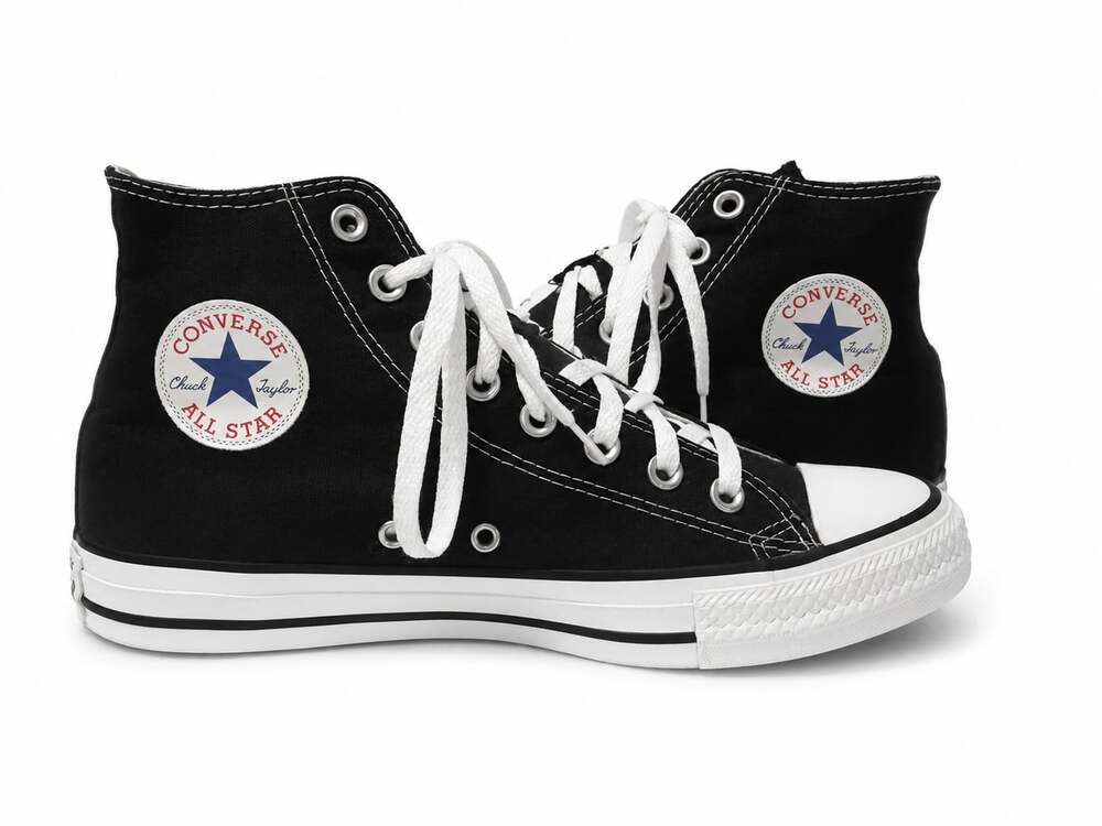 Converse Chuck Taylor All Star Classic High Top Sneakers in Black Womens size 9